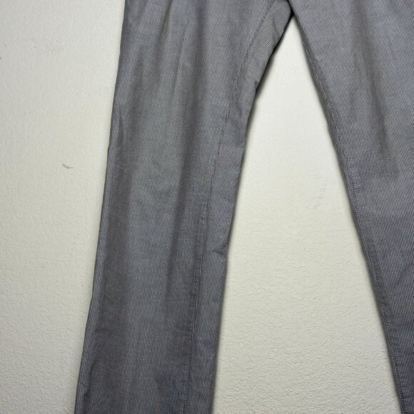 Hugo Boss Orange Grey Slim Straight Chino Pant Men 34x31 Dress Designer Prep - Picture 9 of 13